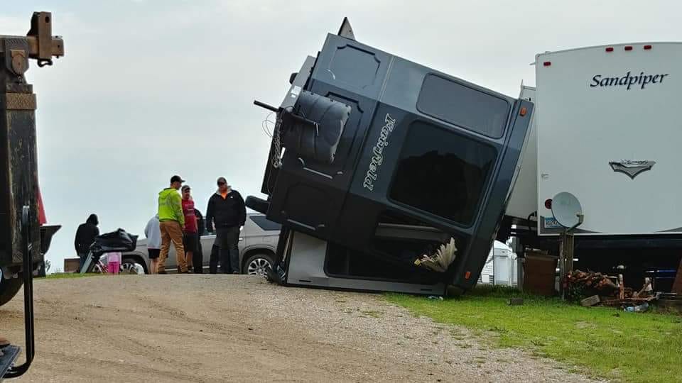 July 4, 2018 Early Morning Line of Severe Storms & Bemidji Tornado